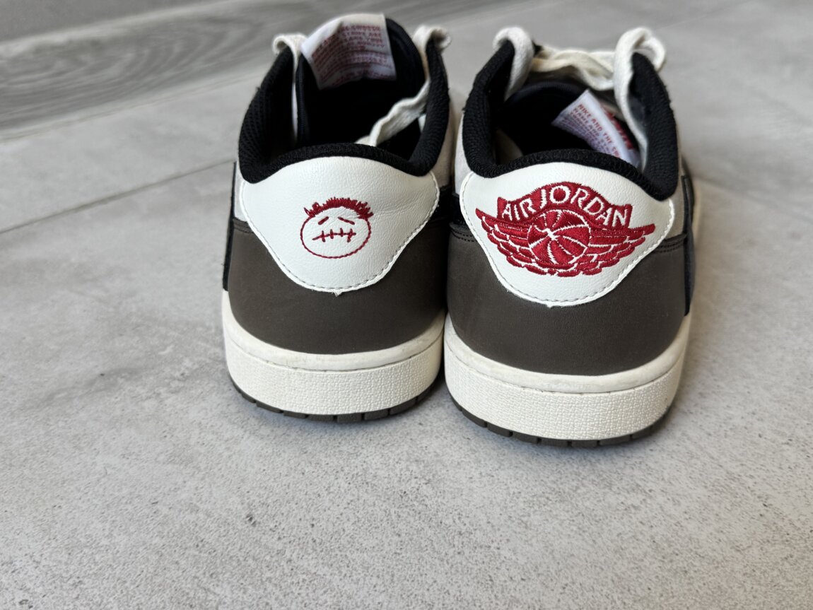 Nike Air Jordan 1 Low Travis Scott (Eur 42, 26.5 cm) Реплика/кожа
