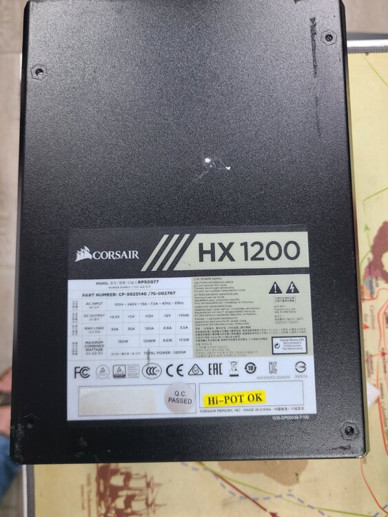 Продам топовые модульные блоки питания corsair, платиновый сертификат
