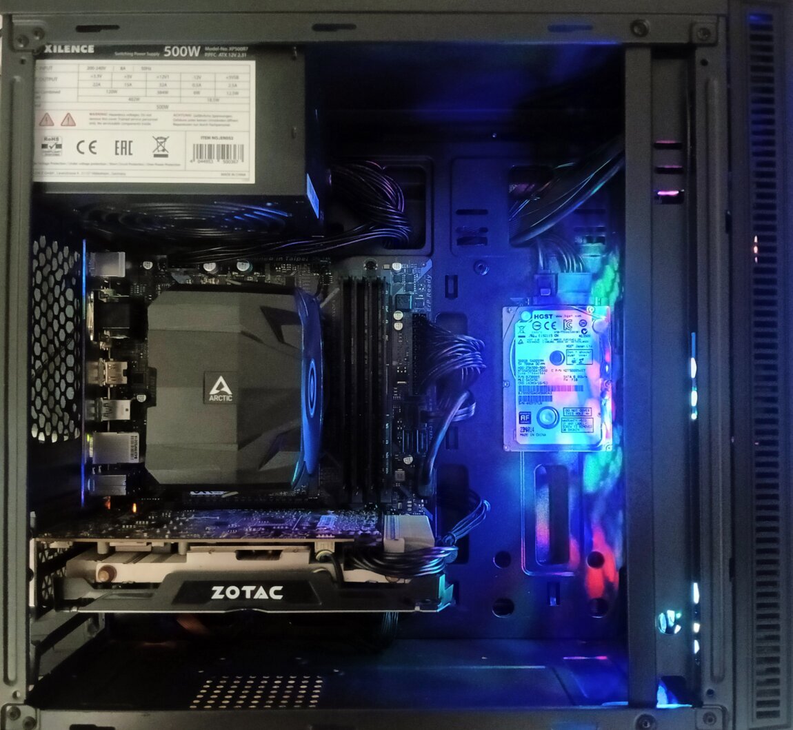自作PC パーツセットi5-8500 GTX1060 6GB Игровой ПК Core™ i5-8500/ GTX1060 6gb/ 16gb DDR4/ 128gb SSD/ 500gb