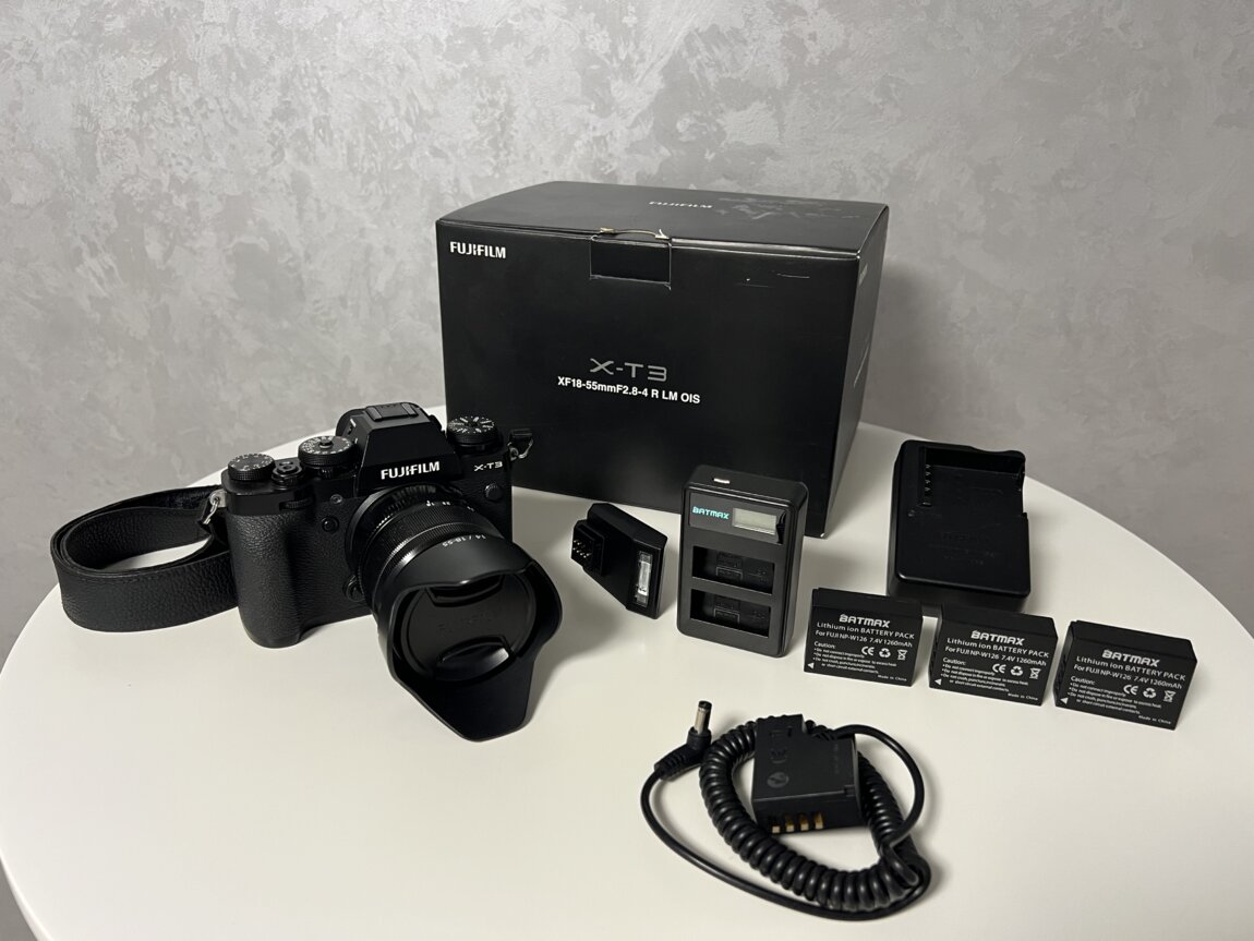 Fujifilm X-T3 + XF 18-55mm + расширенный комплект