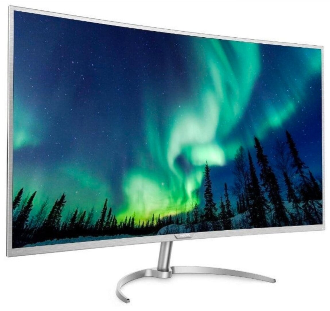 Professional Monitor 40-Inch 4K Philips Curved BDM4037UW Silver