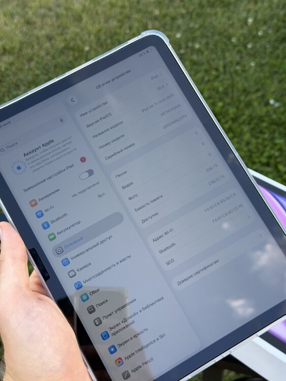 NEW! - iPad Air 11 256gb (M3) Wi-Fi - Акция 550 $