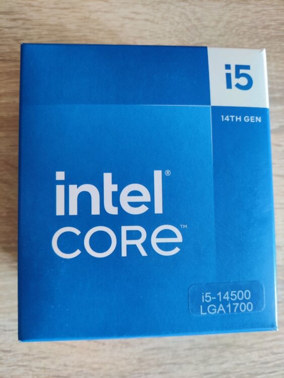 Новый Intel Core i5-14500 BOX (14 ядер / 20 потоков). Гарантия