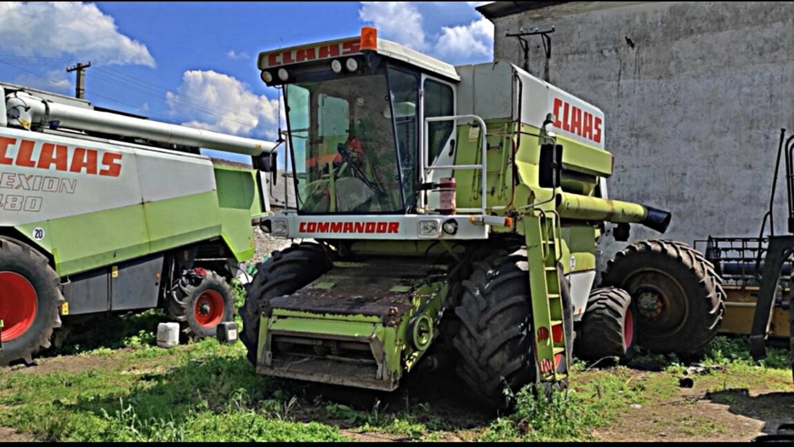 Разборка CLAAS Commandor 228