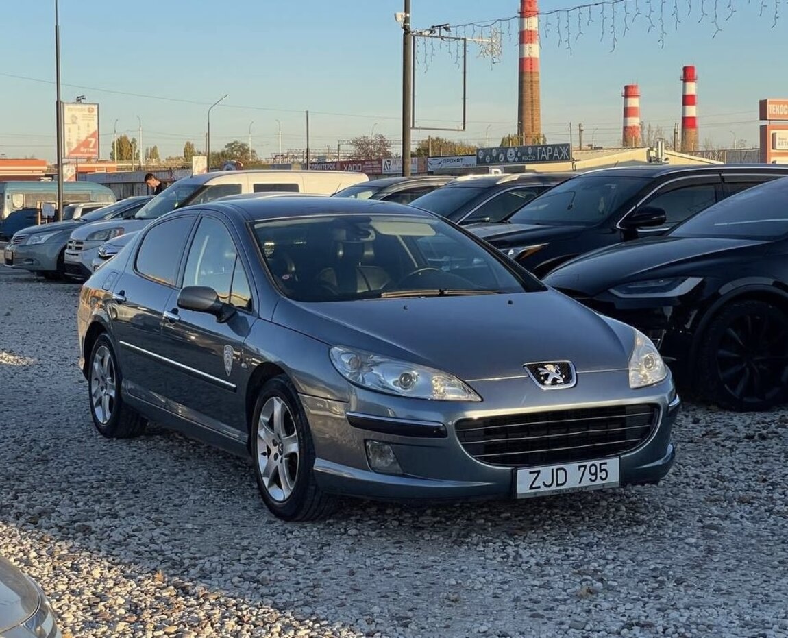 Peugeot 407 2.0 HDI на нейтральных номерах
