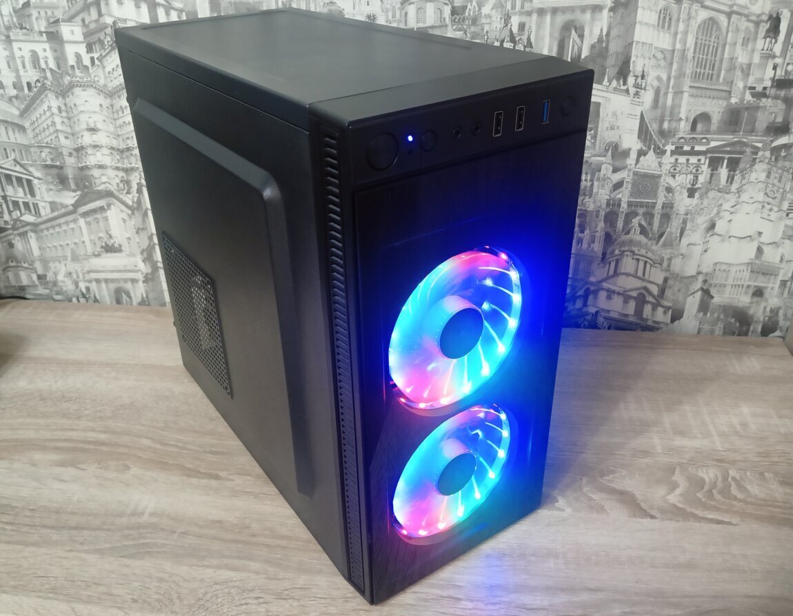 Игровой ПК Core™ i5-8500/ GTX1060 6gb/ 16gb DDR4/ 128gb SSD/ 500gb