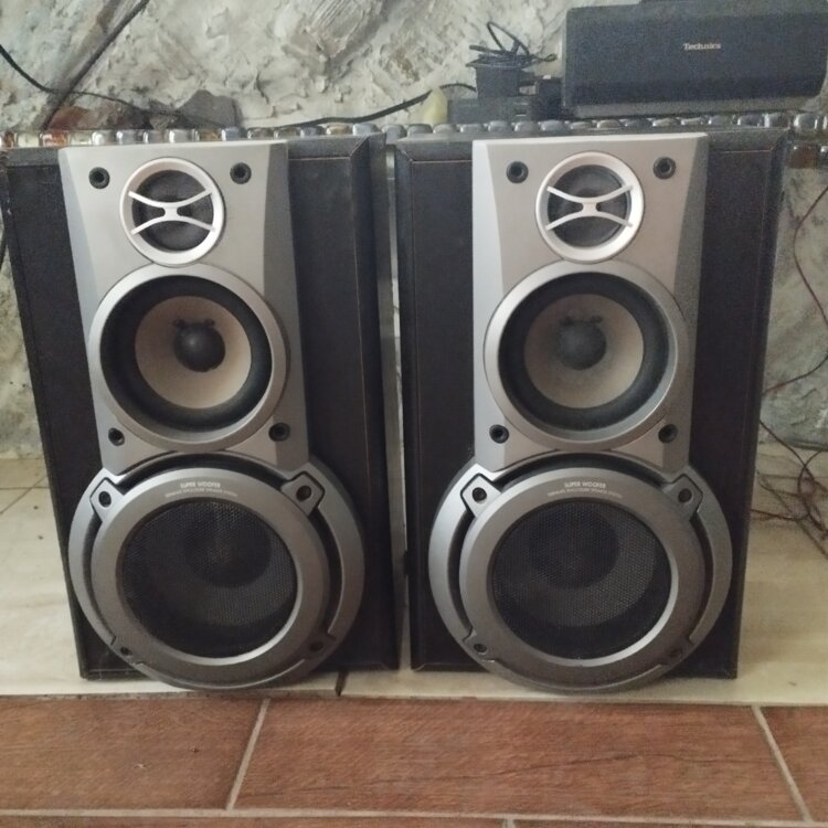 Колонки от центра Technics