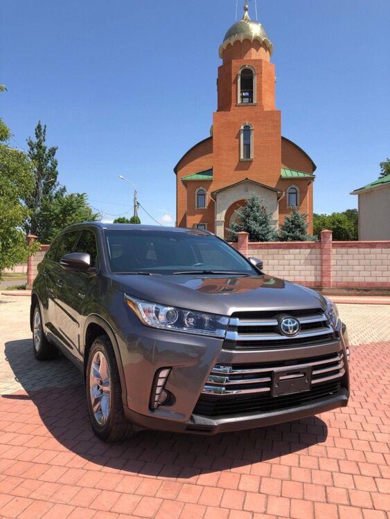 Toyota Highlander, 2017 год, гибрид, свежепригнан