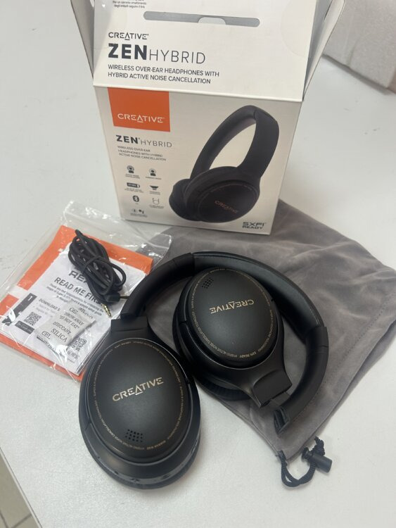 Наушники с микрофоном Creative Labs Zen Hybrid black