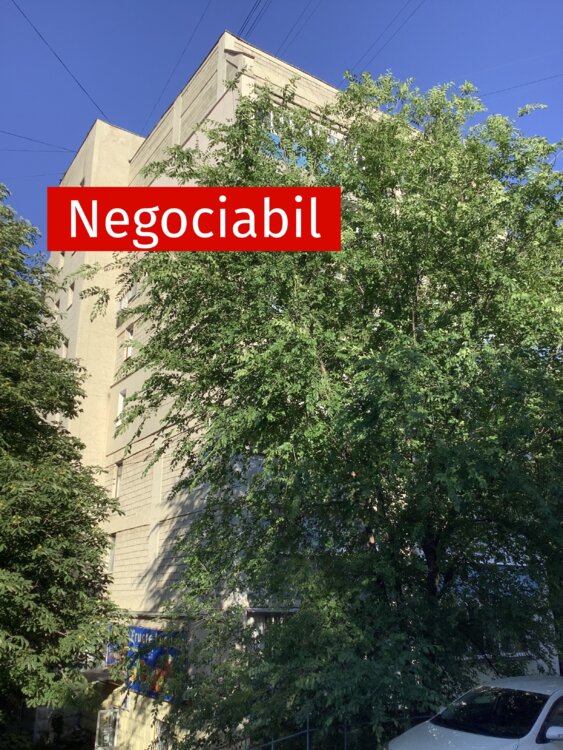 1-комнатная квартира, 45 м², Кишинёв, Рышкань