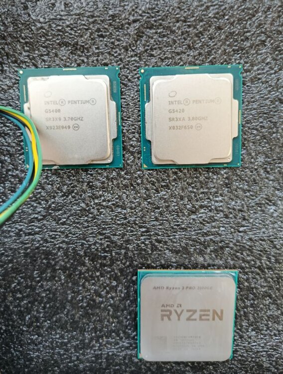 Продам процессоры Ryzen 3 2100GE| Intel G5420