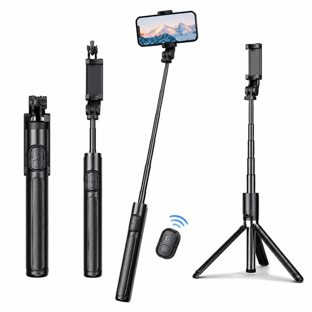 Монопод-трипод PRO Series K27 AL 1.3м Bluetooth