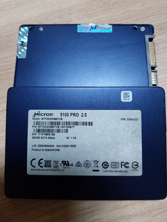 SSD Micron 960Gb!!!