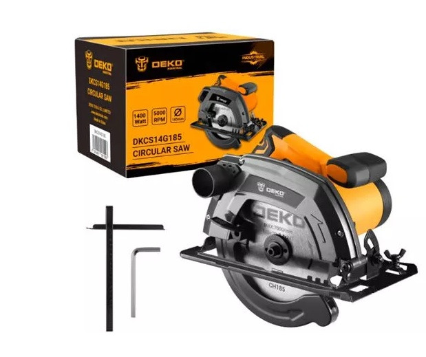 Пила циркулярная Deko DKCS14G185
