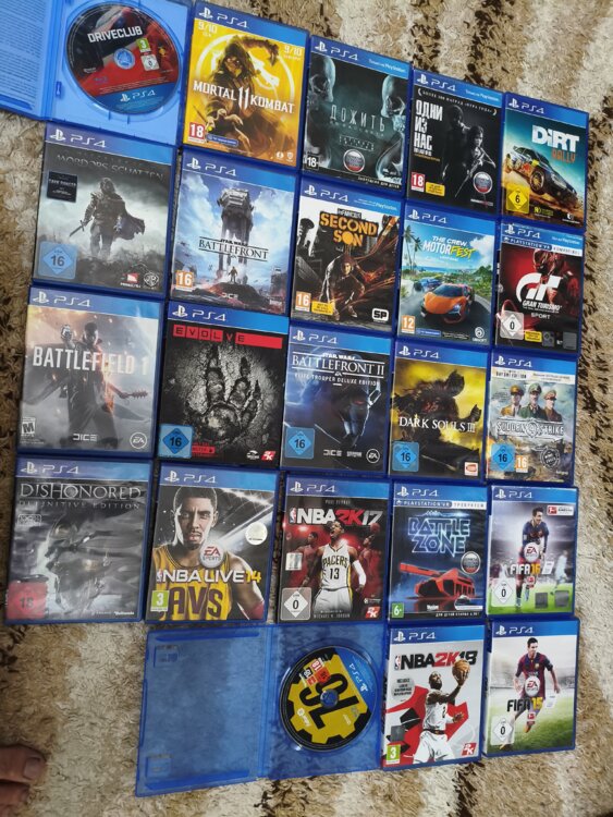 Продам/обменяю игры на ps4 и Xbox one!