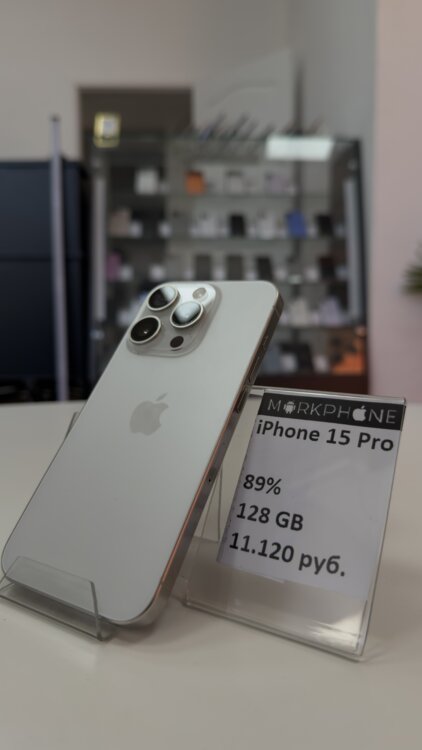 iPhone 15 Pro 89% 128 GB ГАРАНТИЯ РАССРОЧКА