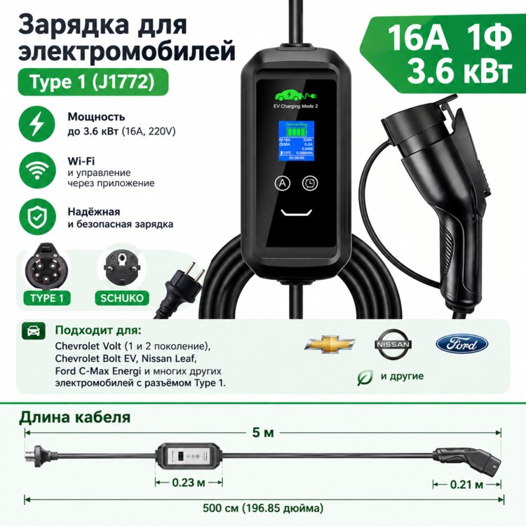Зарядное устройство Type 1