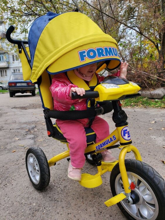 Велосипед-коляска Trike Formula 5 на возраст от 1-5 лет