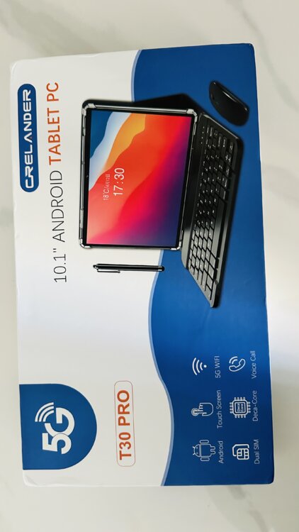 Новый планшет полный комплект WiFi + 5G (SIM)
