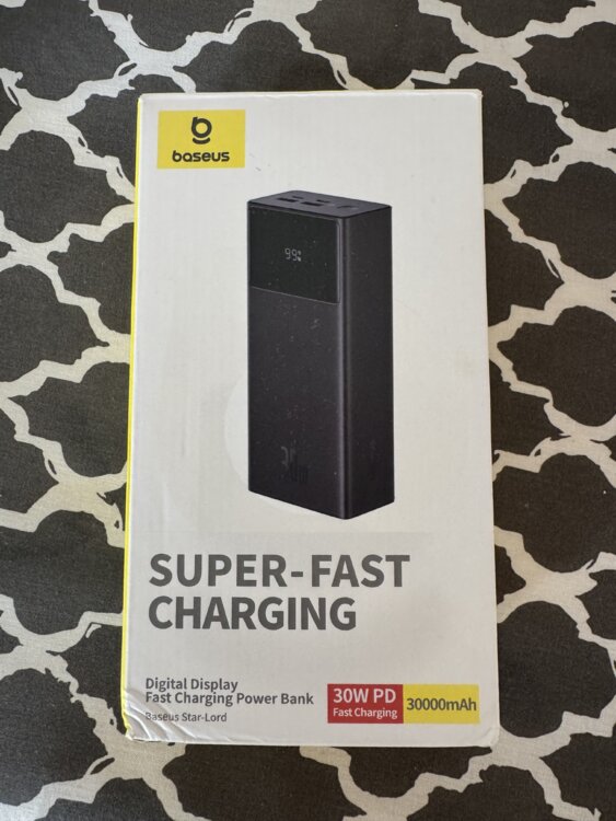 Powerbank Baseus 30000mah 30wt