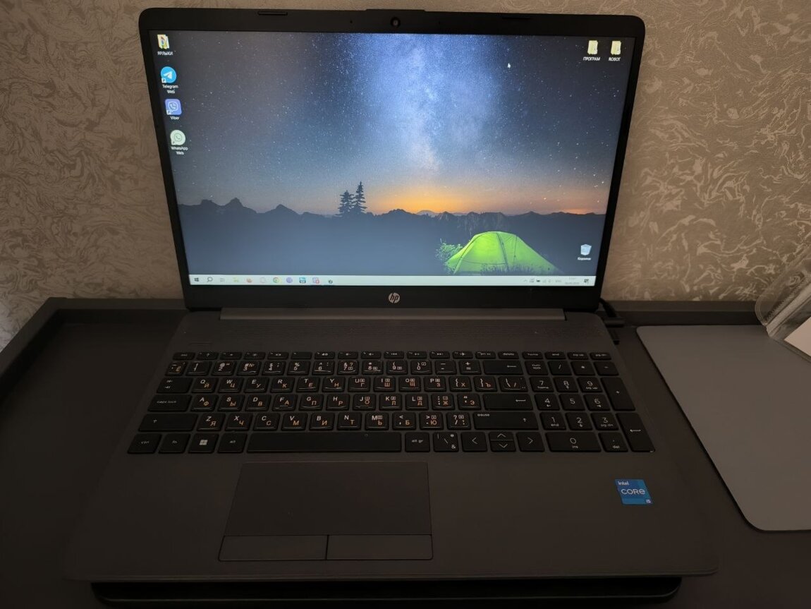 HP, i5 1235U, 32gb ddr4 3200mz, SSD 256gb, Видео Intel Iris Xe