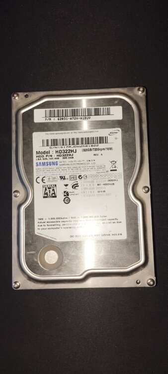 Продам HDD 320gb Samsung