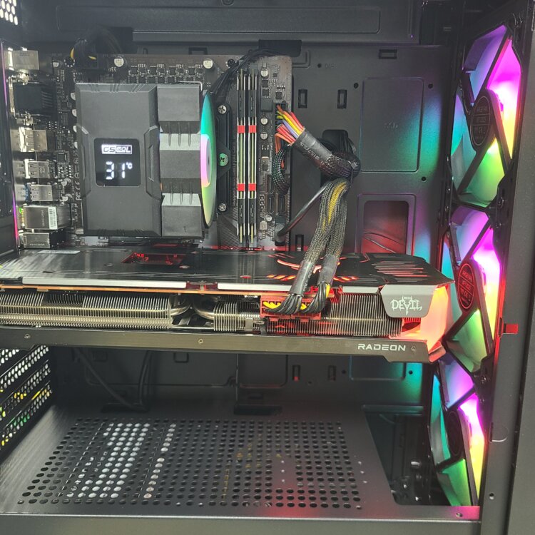 Игровой ПК Core i5-12500 / RX 6700 XT / 16GB DDR4 / nvme 500+1tb hdd