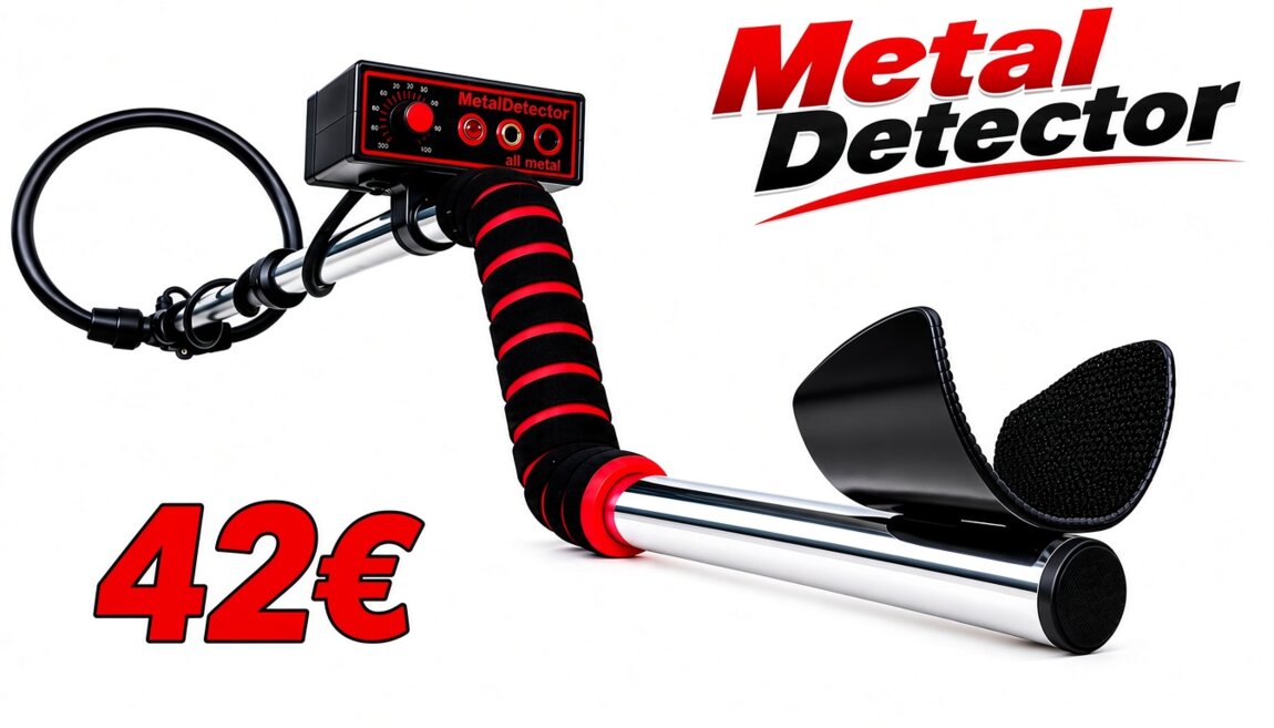 Металлоискатель MetalDetector на аккумуляторе. Видео тест