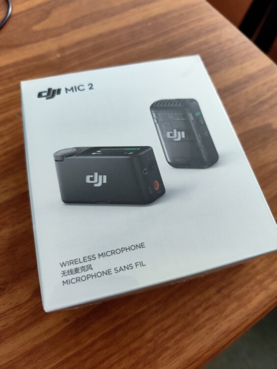 DJI MIC 2 БЕСПРОВОДНАЯ РАДИОСИСТЕМА