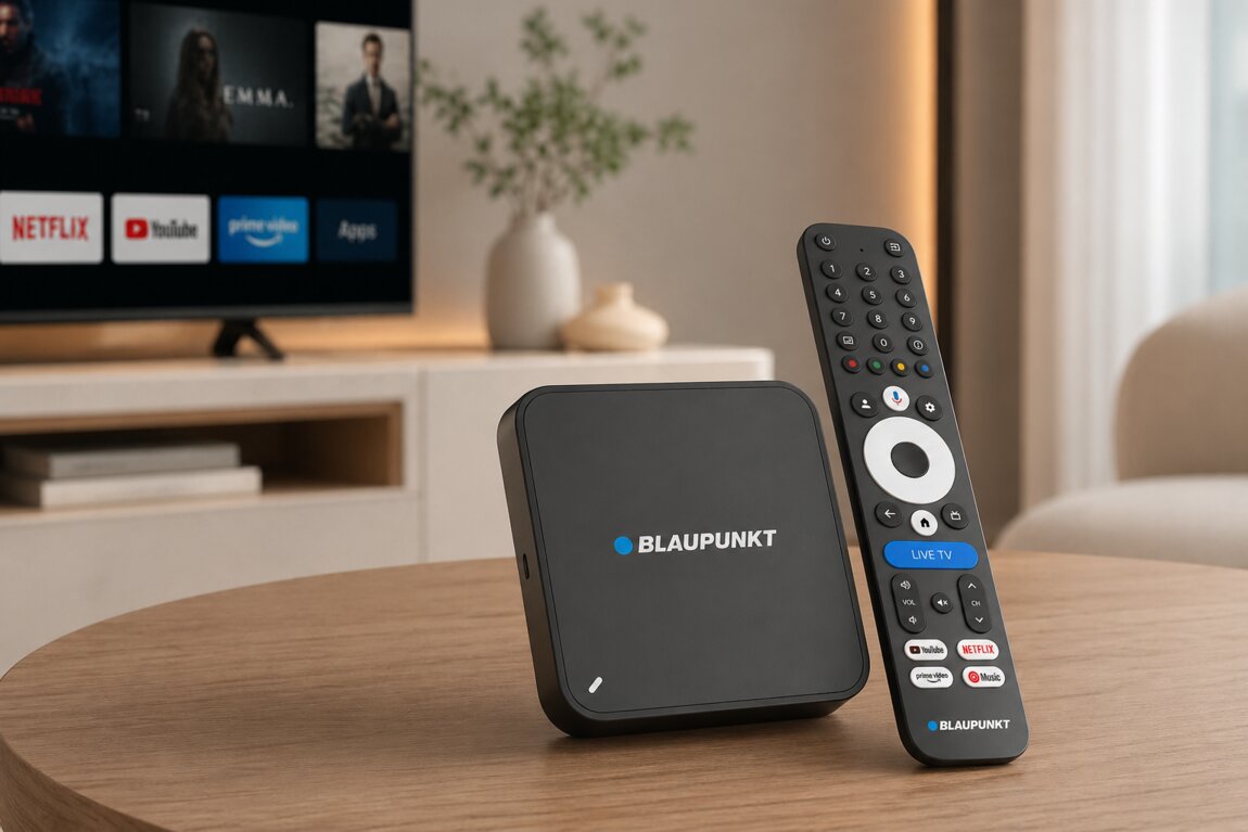 Медиаплеер Blaupunkt B-Stream Box Gen3 GR9055B можно брать с собой!