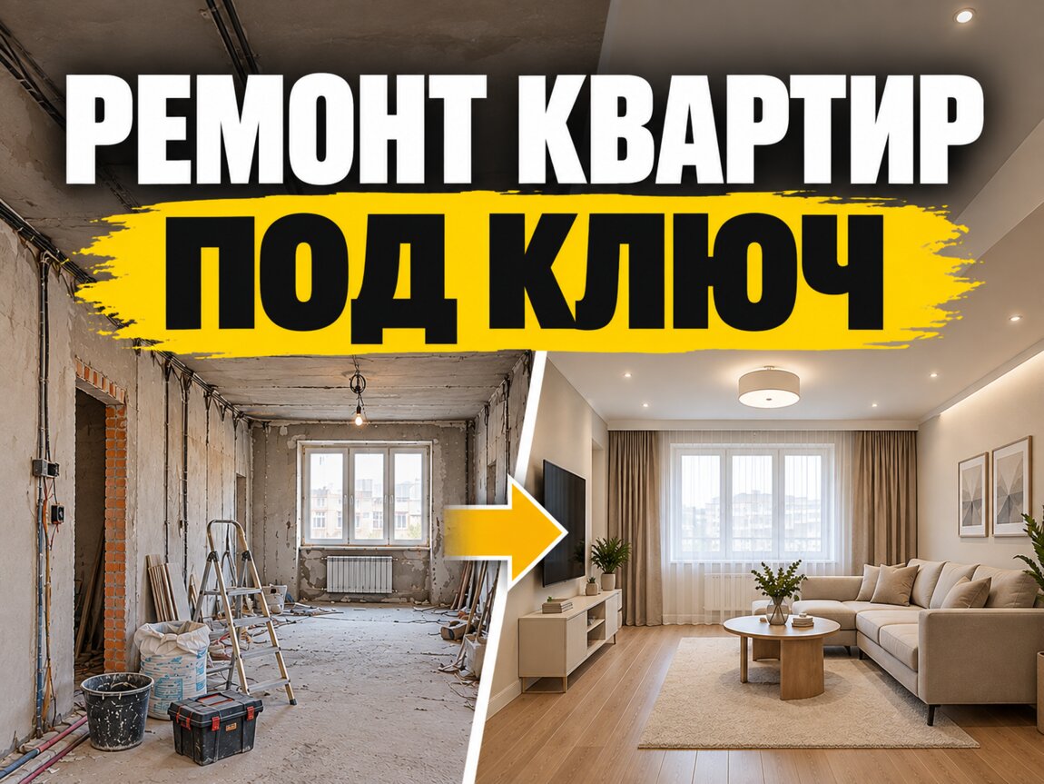 Ремонт квартир под ключ