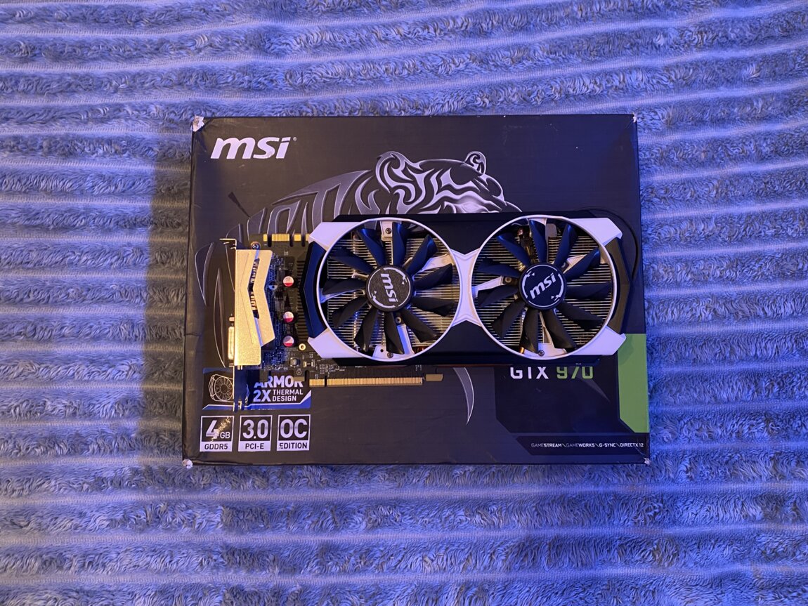 MSI ARMOR 2X GTX 970 4G G5 OC / Торг