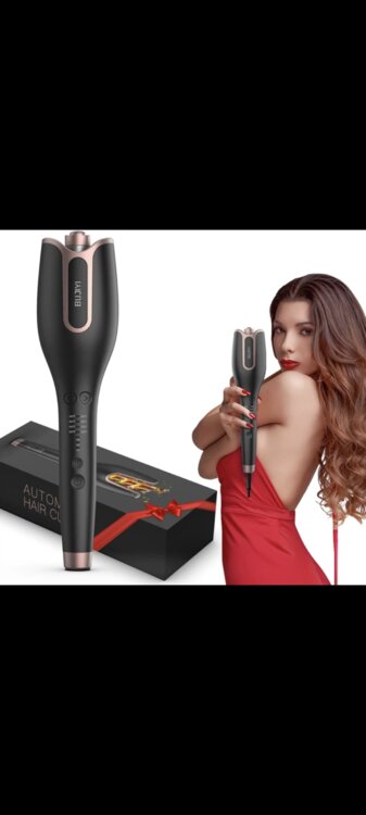 Автоматическая плойка для завивки волос BUJIYI Automatic Hair Curler.