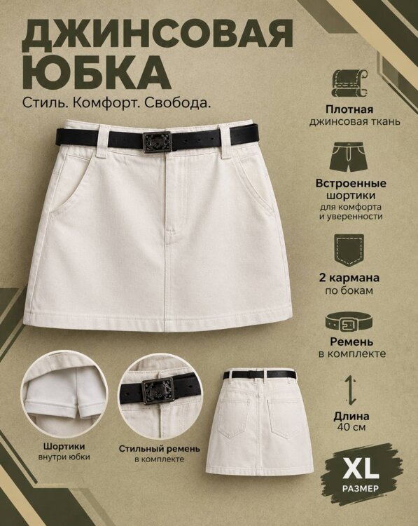 Продается новая женская мини-юбка