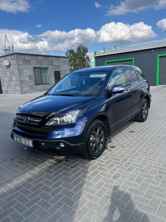Honda CR-V 2008 нейтральные номера