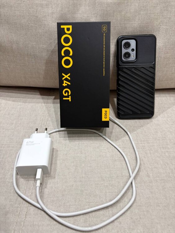 Продам мощный Poco X4 GT 8/256 GB. Полный комплект, отличное состояние