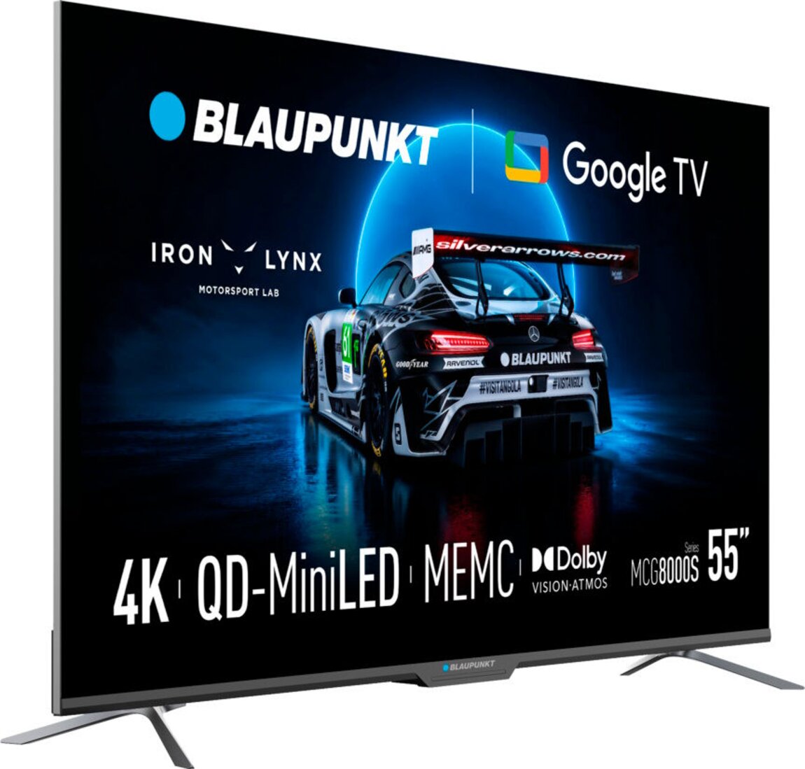 Телевизор Blaupunkt 55MСG8000 MiniLED - идеален для видеоигр!