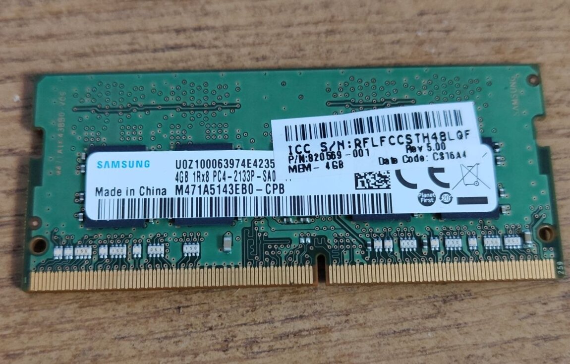 Продам 4 gb so dimm
