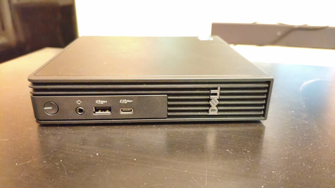 Новый мини ПК Dell QCM1250