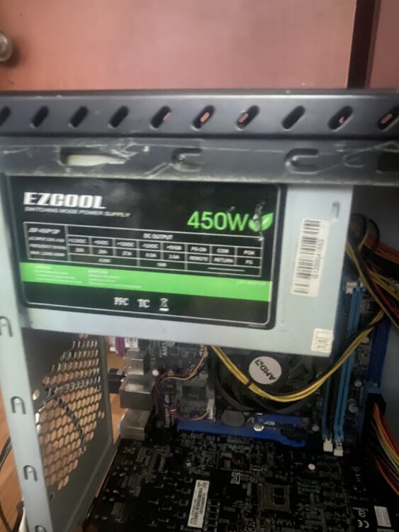 Продам блок питания на 450w с доп питанием 6 пин