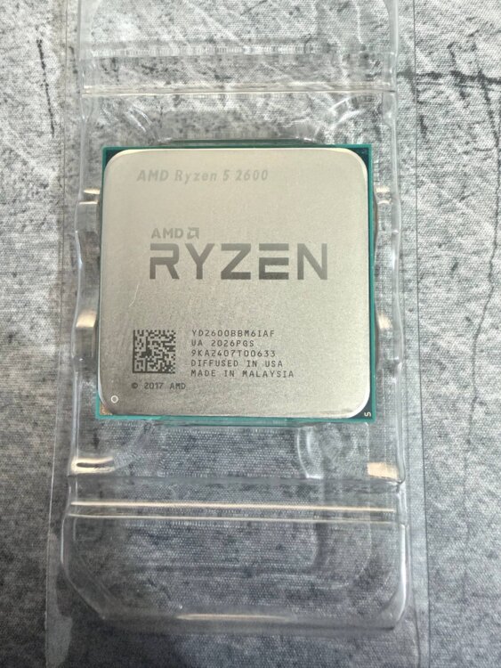 AMD Ryzen 5 2600 + кулер