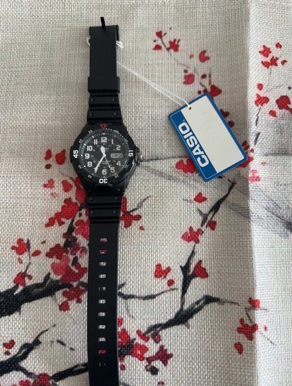Новые часы Casio