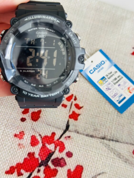 Новые часы Casio