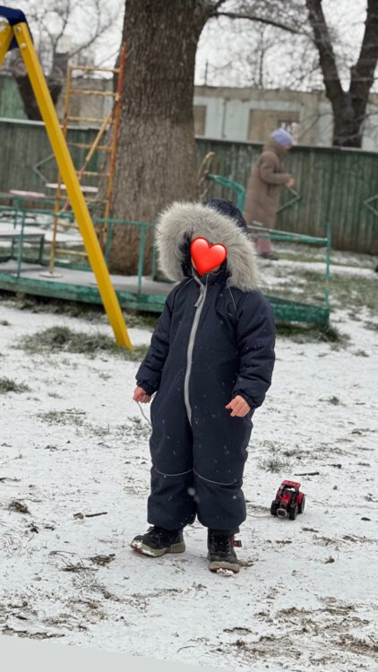 Зимний комбинезон на мальчика