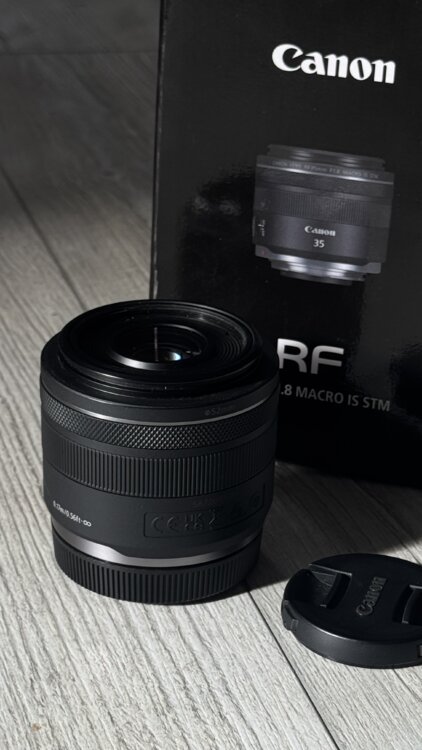 Продам объектив canon RF 35 mm 1,8