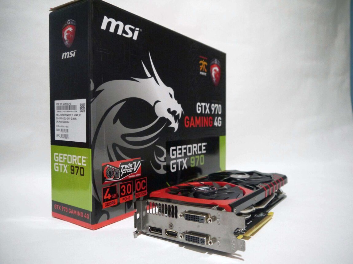 GTX 970(4GB)GDDR5 256bit состояние.