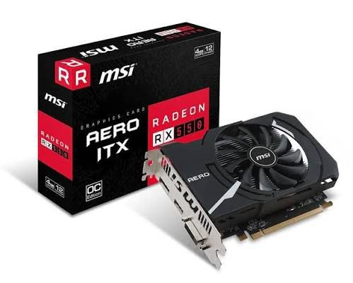 Продаю видеокарту AMD Radeon RX 550 4 ГБ