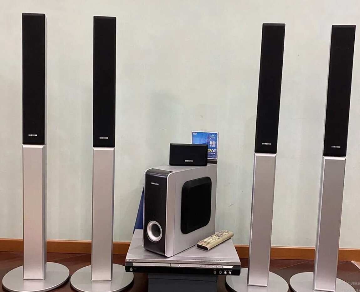 SAMSUNG HT-TKP15, акустика 5.1 Очень крутой звук