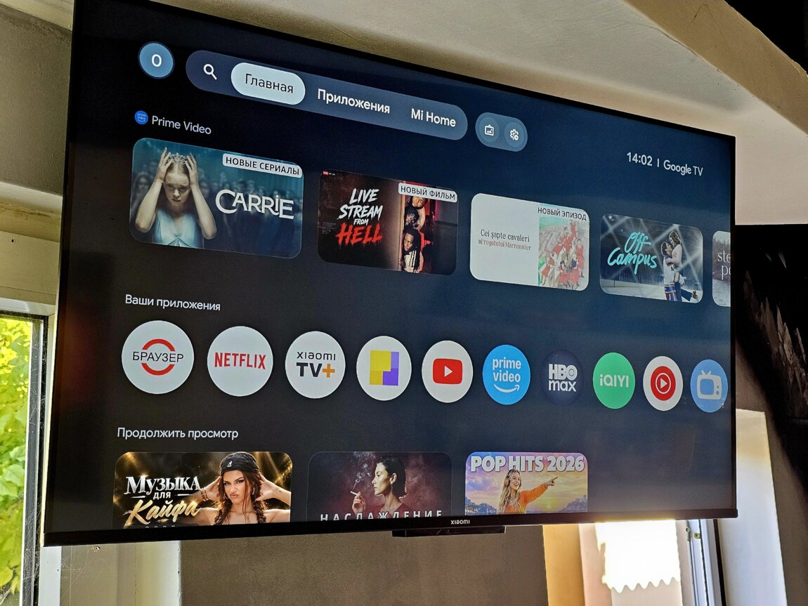 Сяоми TV 43 дюйма, 2025 год, 4K, WiFi, bluetooth