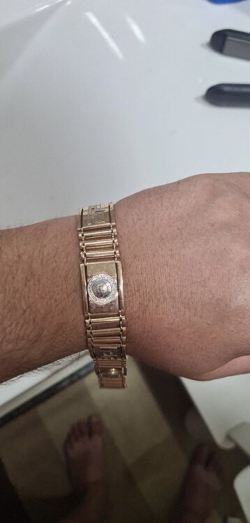Versace, браслет золотой